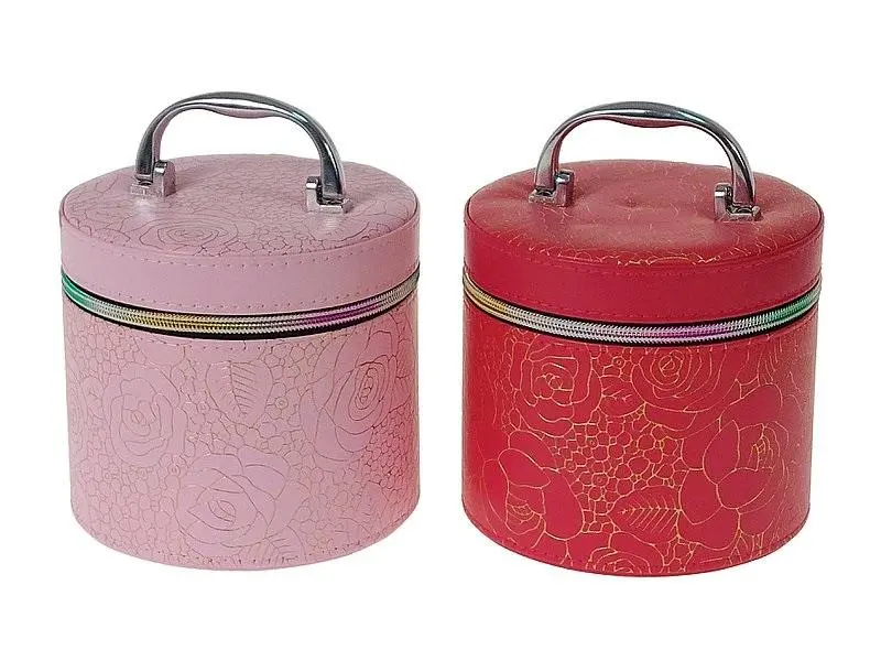 Kuferek S z lusterkiem na zamek 14x13x14cm MIX - Mama i dziecko