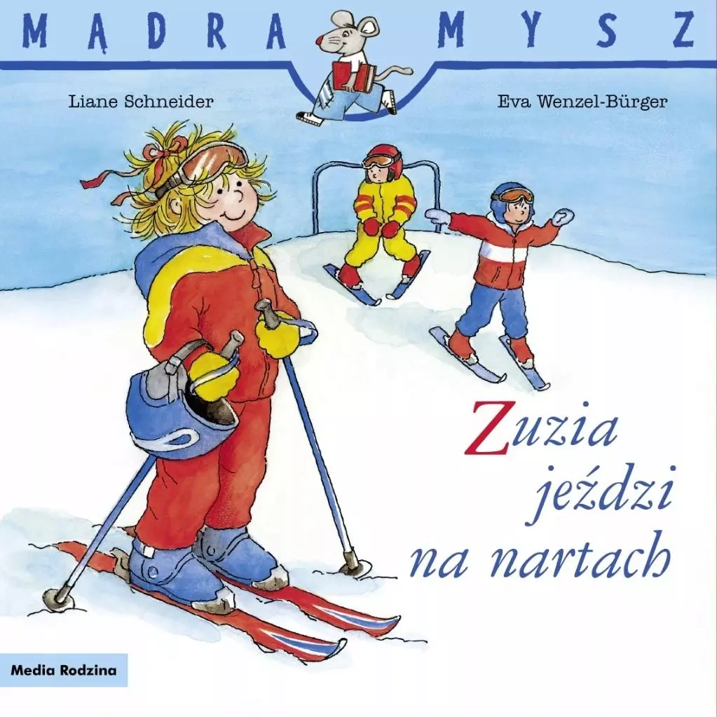 Mądra Mysz. Zuzia jeździ na nartach - Książki