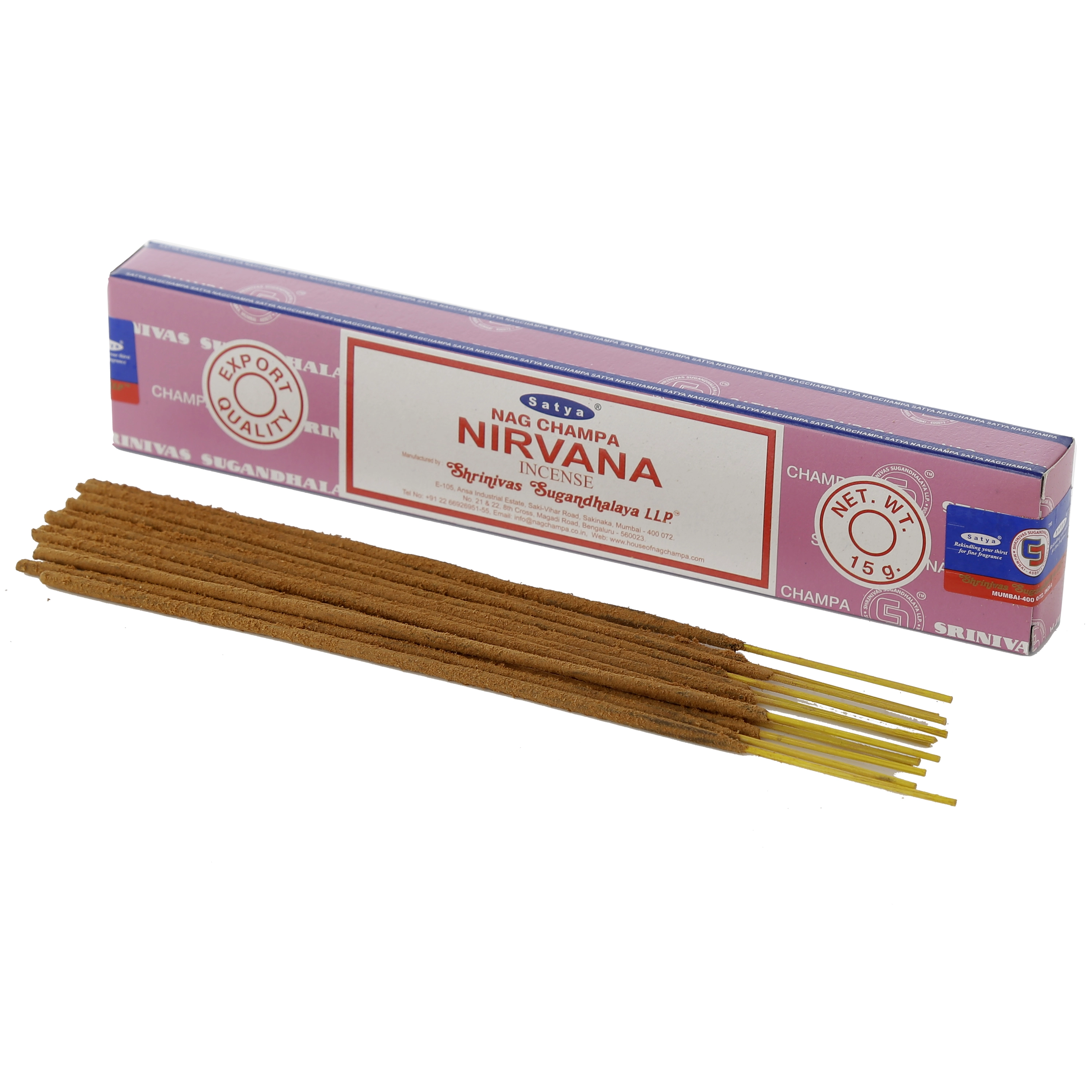 Kadzidełka - Satya VFM Nirvana Nag Champa - Mama i dziecko