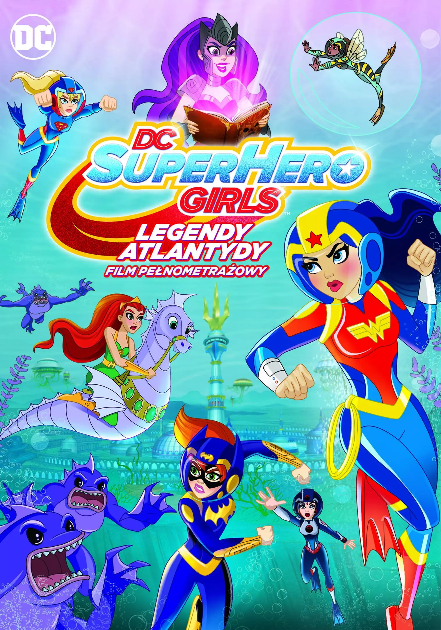 DC Super Hero Girls. Legendy Atlantydy, DVD - Filmy