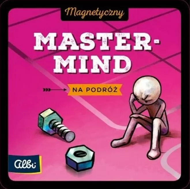 Master-mind - gra magnetyczna ALBI - Książki