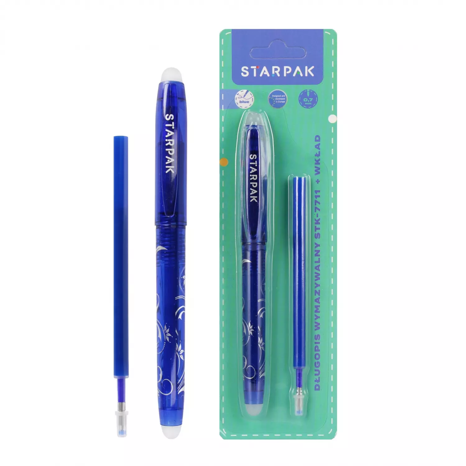 Długopis Ścieralny z Wkładem Starpak 552690 - Papiernicze i szkolne