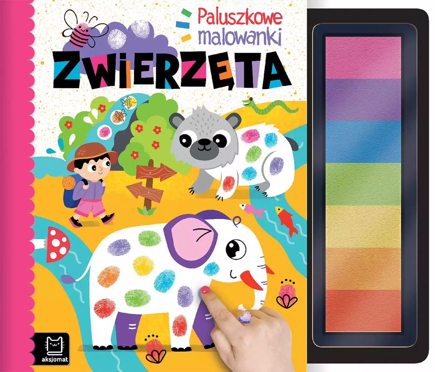 Paluszkowe malowanki. Zwierzęta - Książki