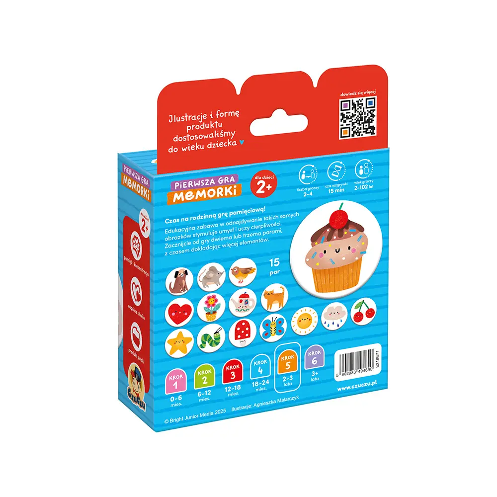 Puzzle CzuCzu. Pierwsza gra. Memorki dla dzieci - Gry
