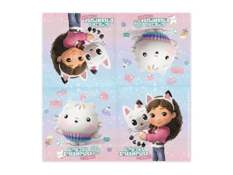 Serwetki Koci Domek Gabi 33x33cm 20szt - Papiernicze i szkolne