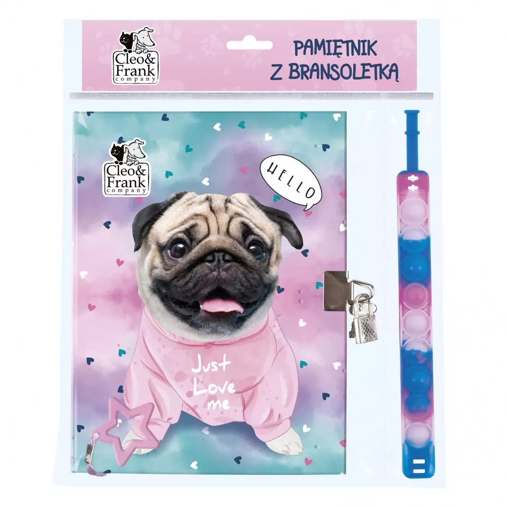 Pamietnik Kart Klod Brans 24x28 Cleo Frank 36 Ki - Papiernicze i szkolne