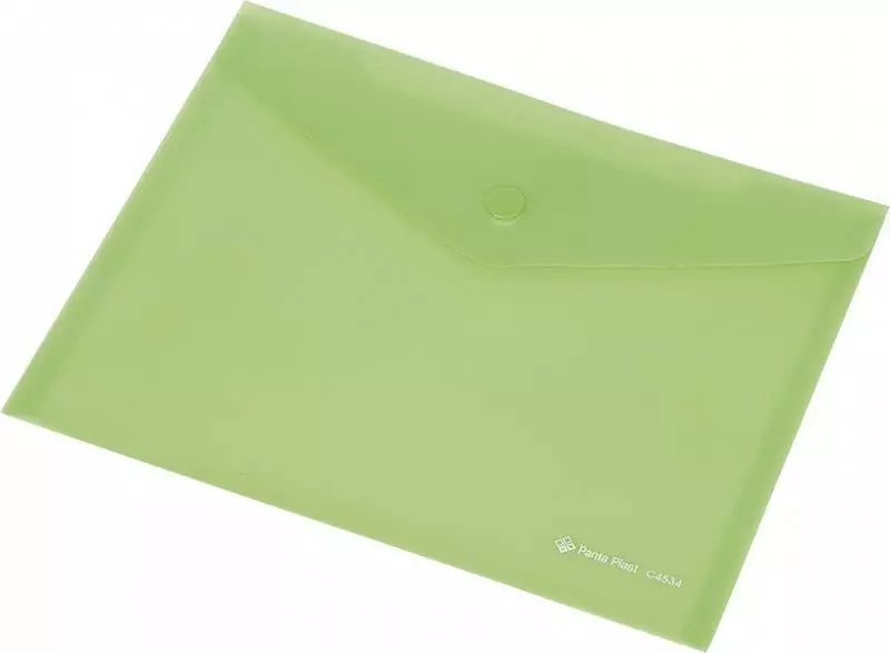 Koperta Focus C4531 A7 przezroczysta zielona - Papiernicze i szkolne