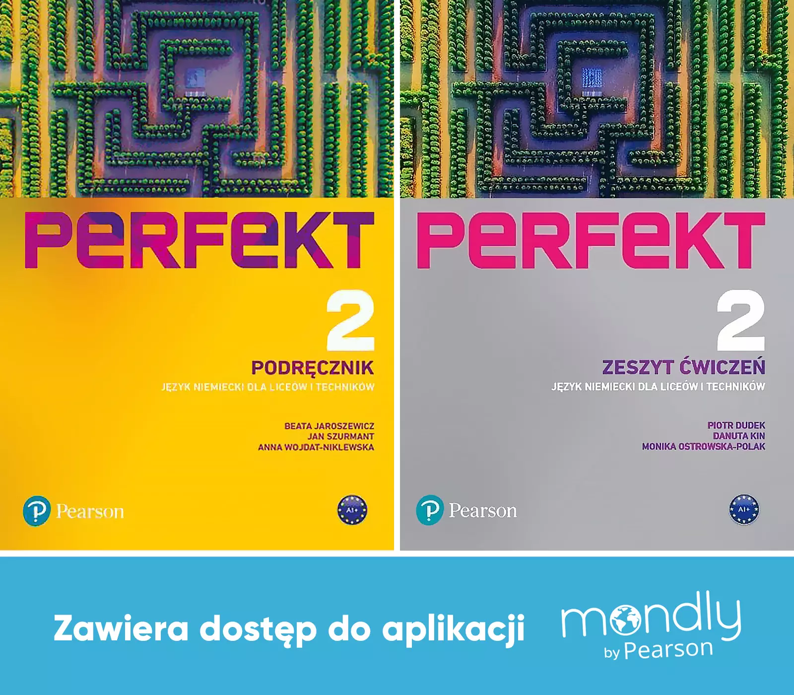 Perfekt 2. Język niemiecki. Komplet Podręcznik + Zeszyt ćwiczeń + dostęp Mondly - Książki