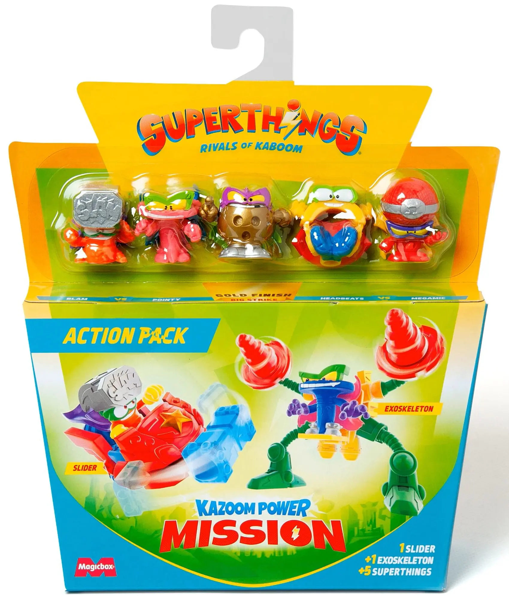 SuperThings Kazoom Power Mission Action Pack - Zabawki