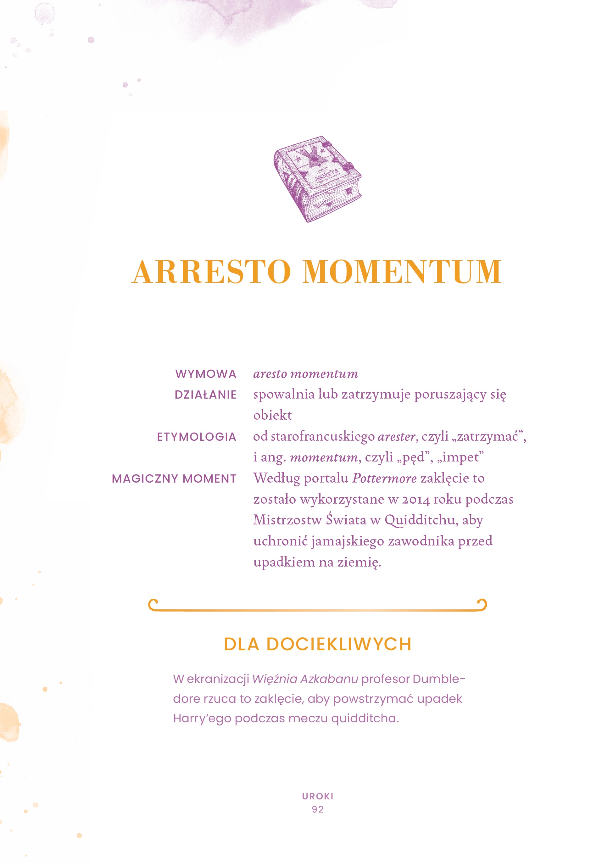 Nieoficjalna Wielka Księga Zaklęć Harry'ego Pottera - Książki