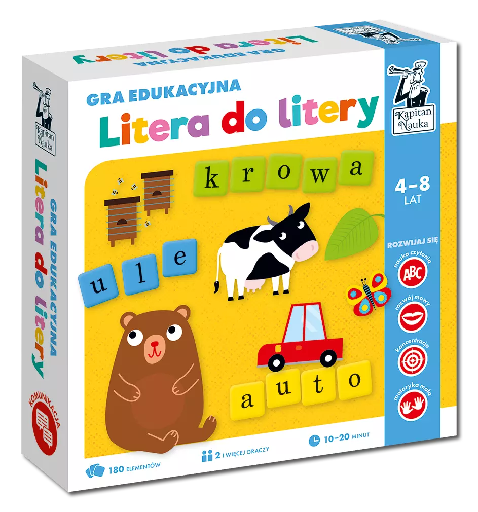 Litera do litery. Gra edukacyjna