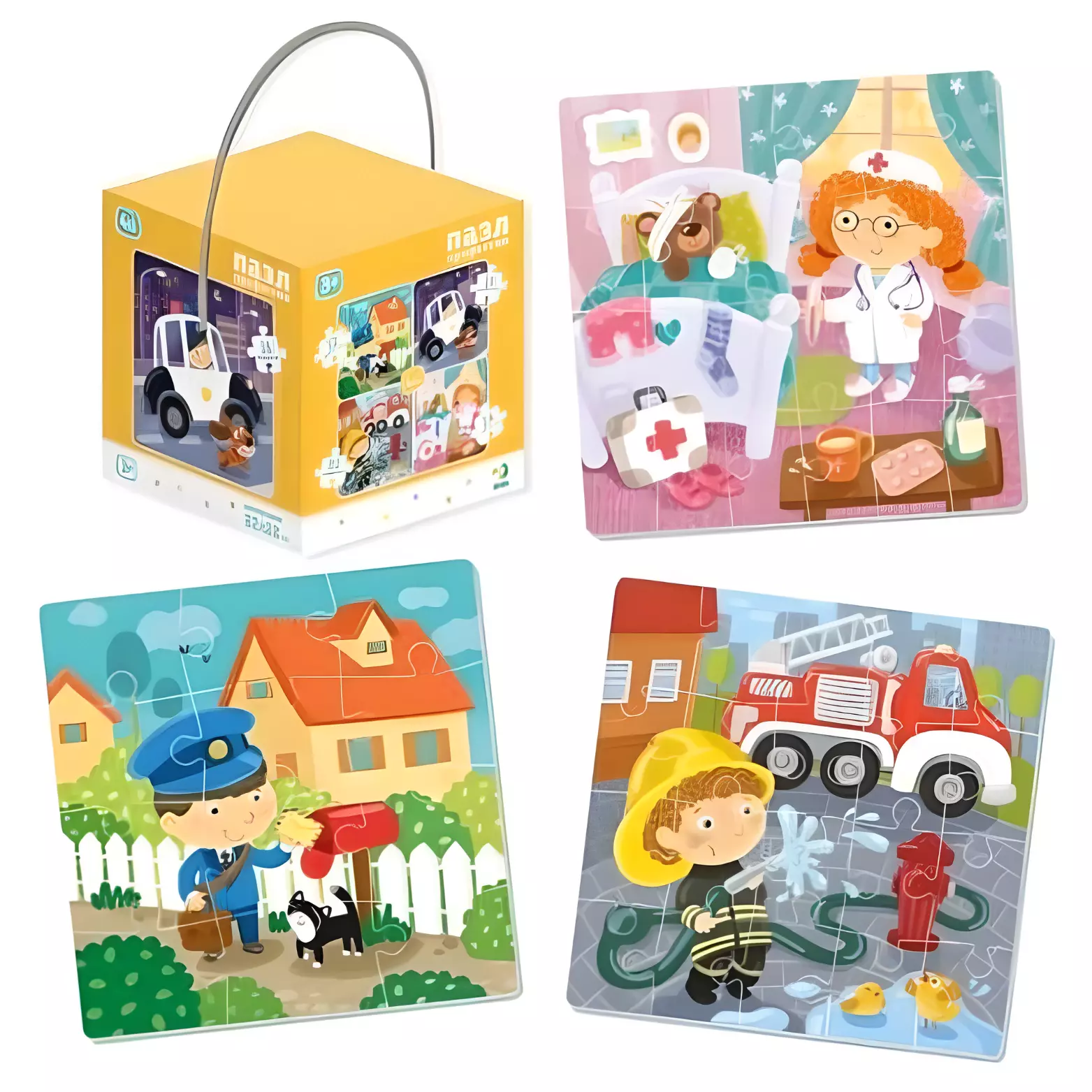 Puzzle 4w1. Zawody - Puzzle