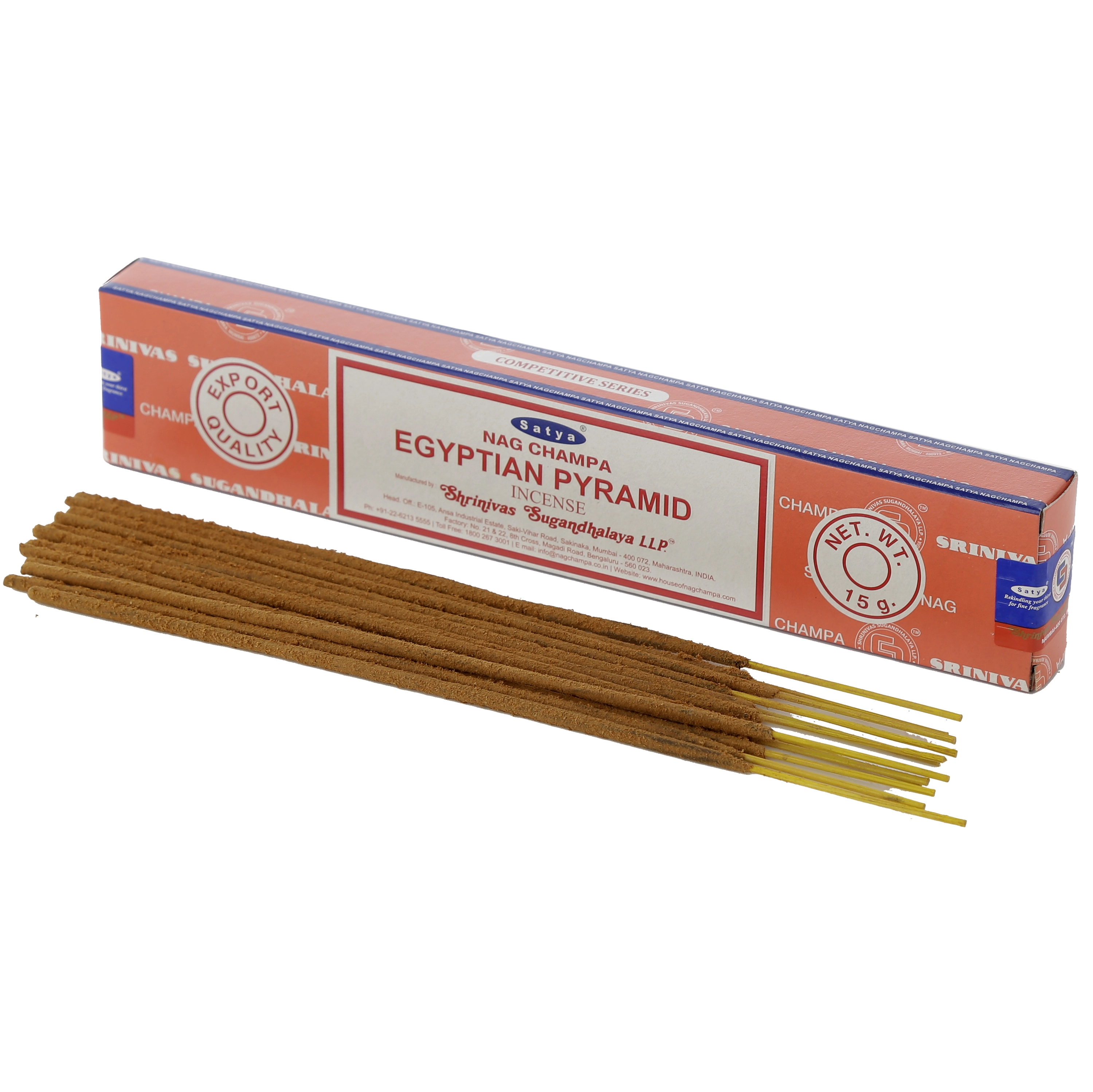 01351 Satya Egyptian Pyramid Nag Champa Kadzidełka - Mama i dziecko