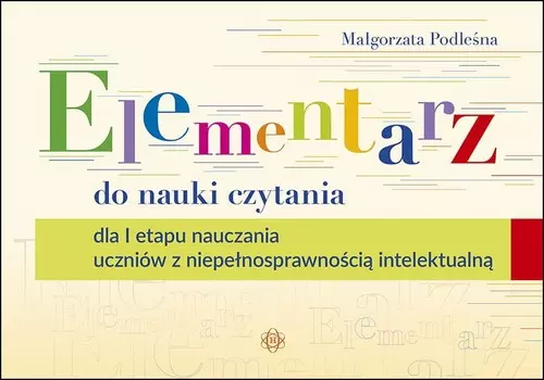 Elementarz do nauki czytania dla I etapu... - Książki