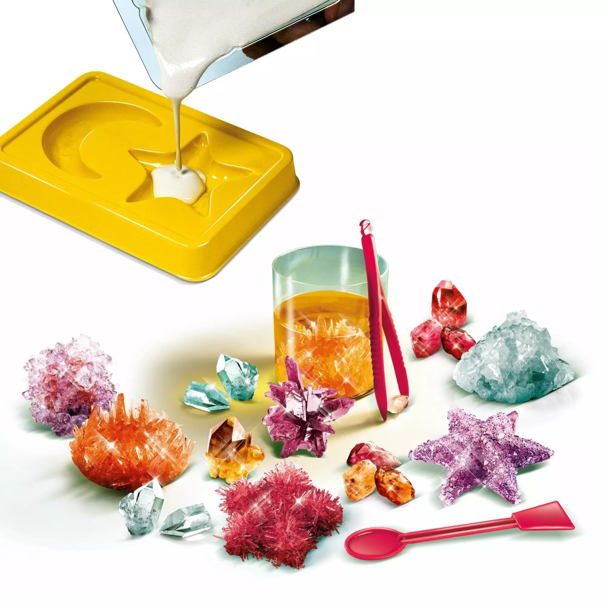 Naukowa zabawa. Stwórz własne kryształy - Zabawki
