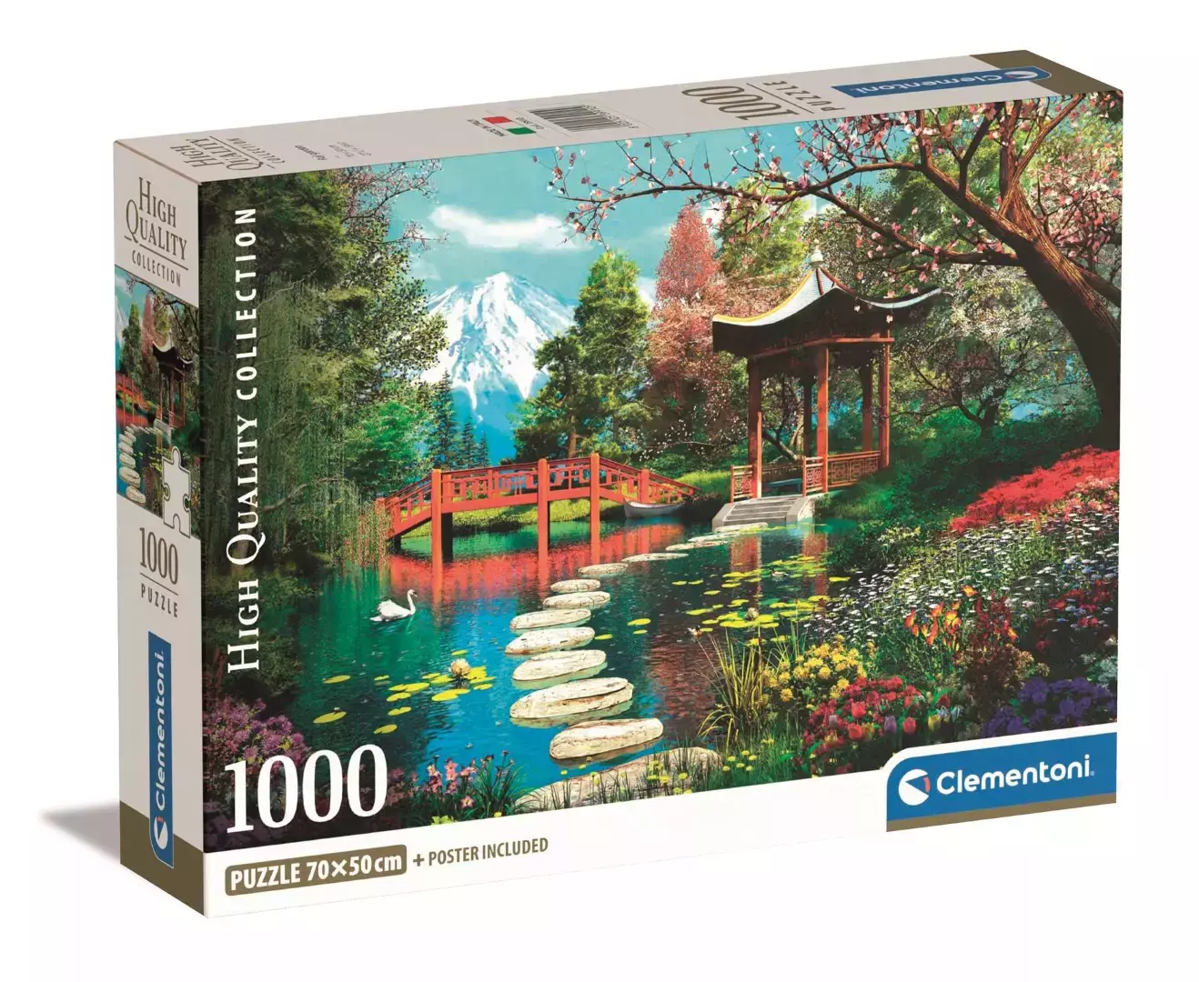Clementoni Puzzle 1000el Fuji garden 39910 - Puzzle