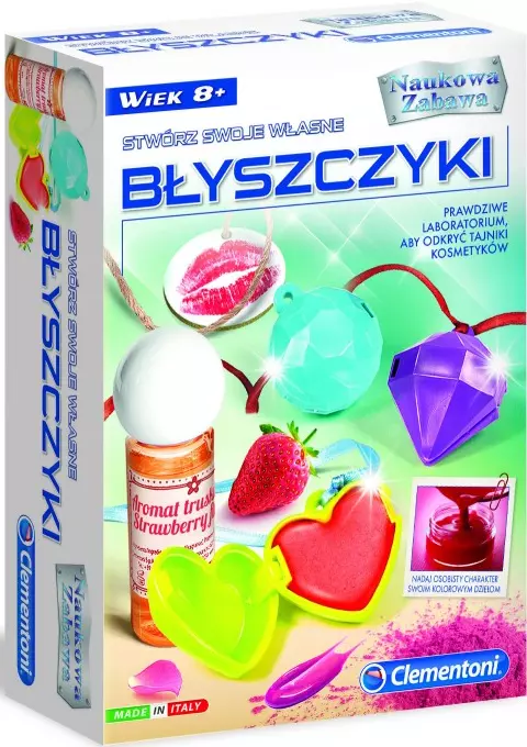 Naukowa zabawa. Błyszczyki - Zabawki