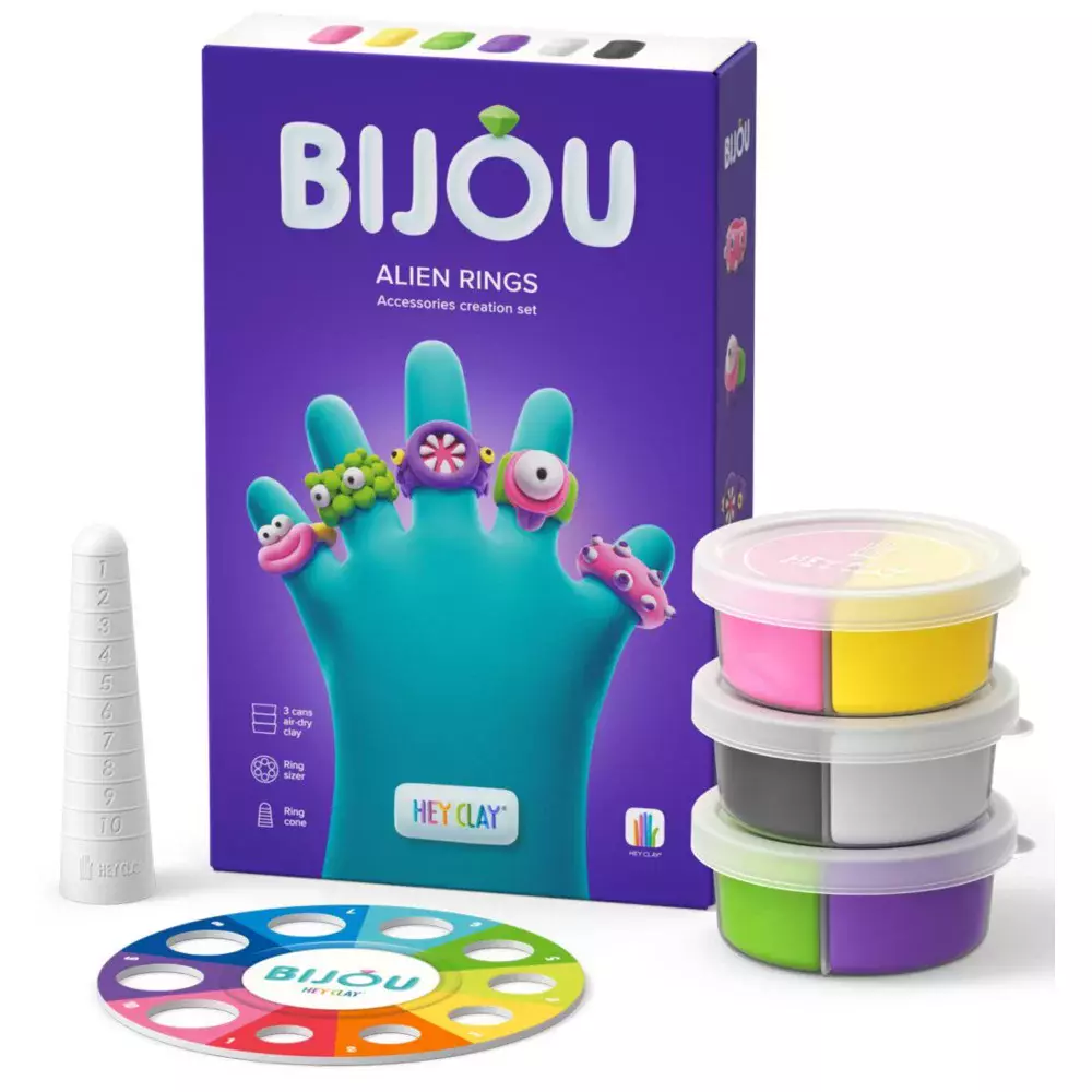 Hey Clay. Bijou. Pierścionki obcy - Zabawki