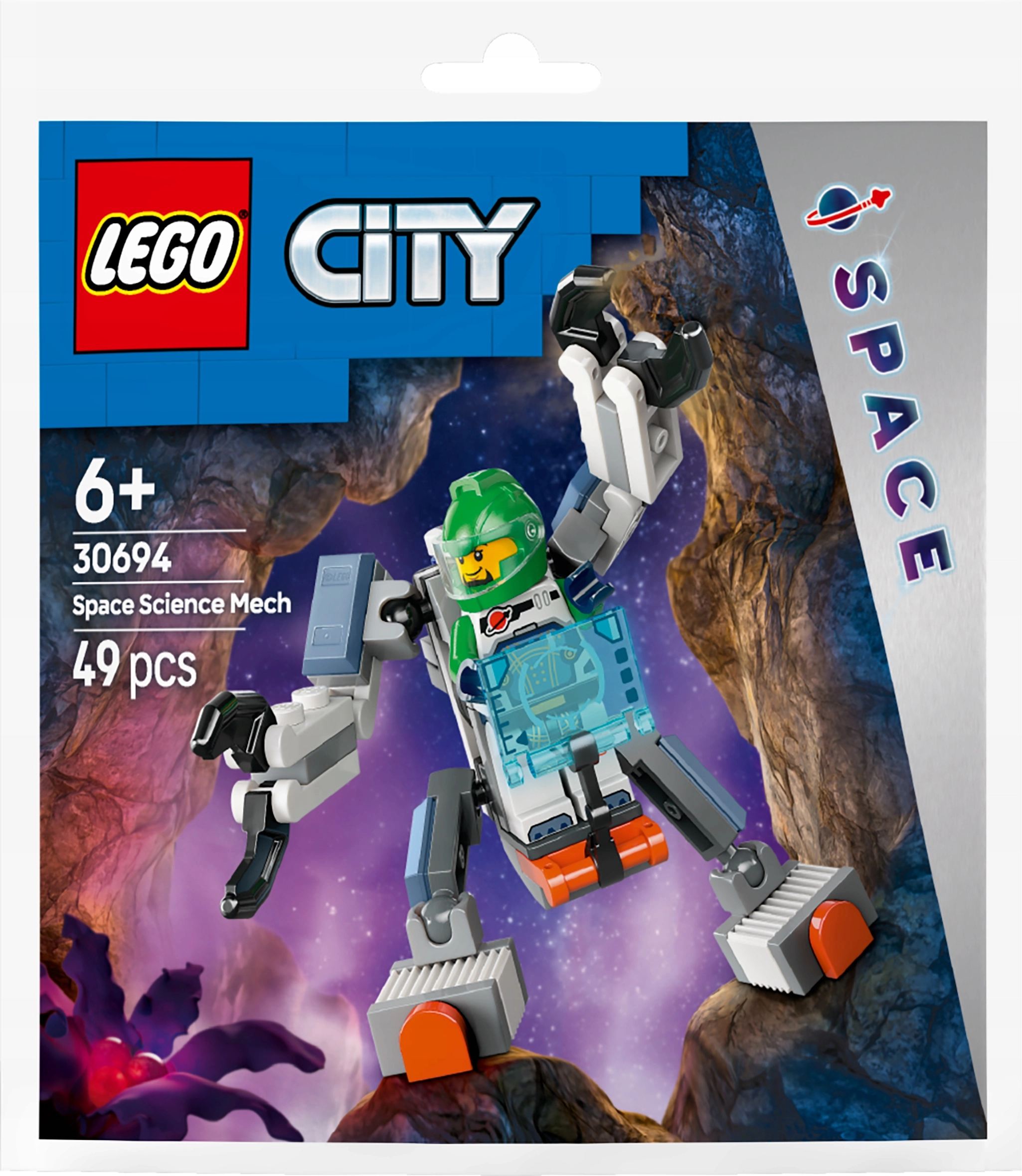 LEGO City Kosmiczny mech naukowy 30694 - Zabawki