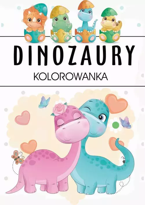 Dinozaury. Kolorowanka - Książki