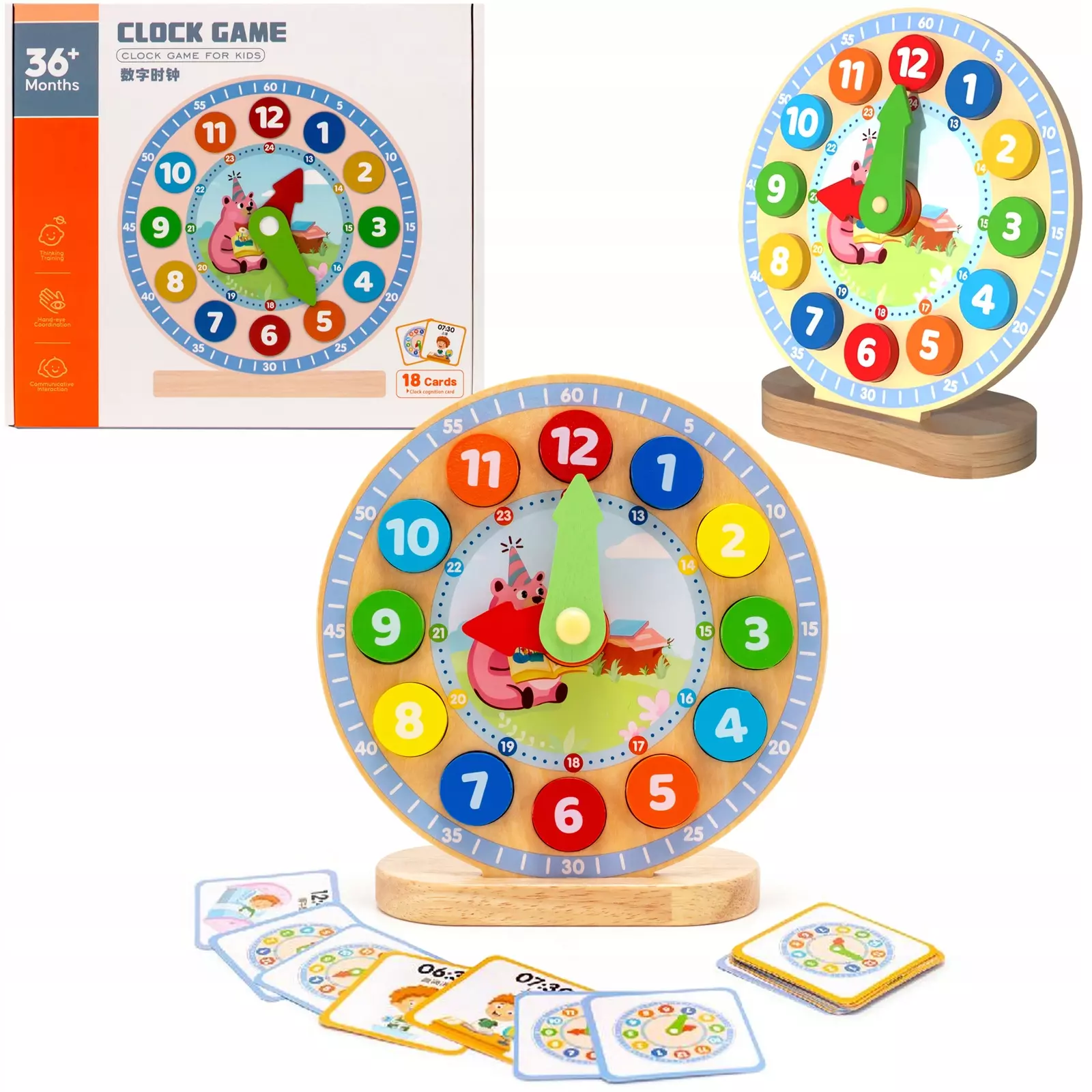 Puzzle Trifox ZEGAR 1 elementów ZEGAR 5901353119768 - Puzzle