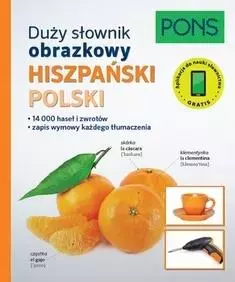 Duży słownik obrazkowy Hiszpański PONS - Książki