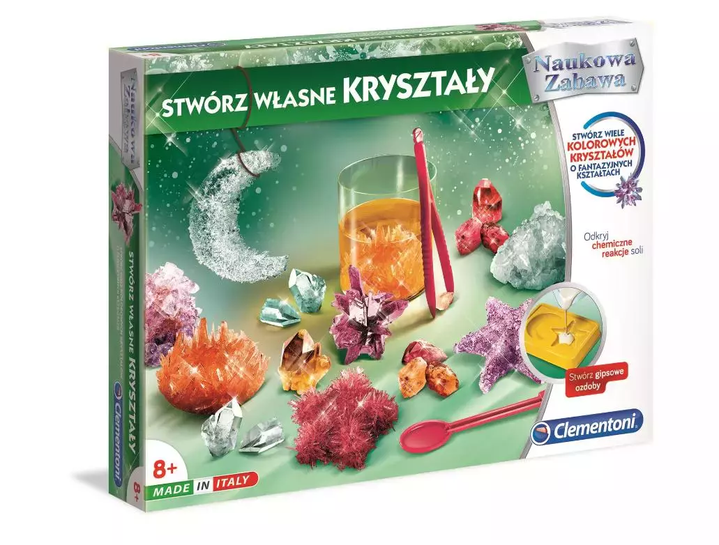 Naukowa zabawa. Stwórz własne kryształy - Zabawki