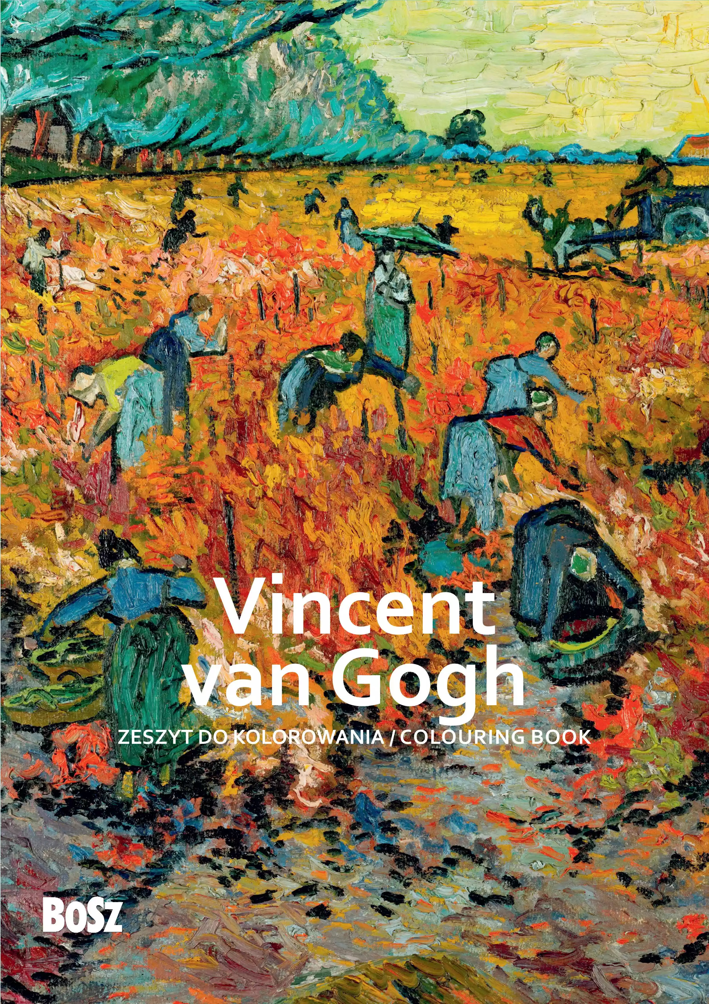 Vincent van Gogh. Zeszyt do kolorowania - Książki