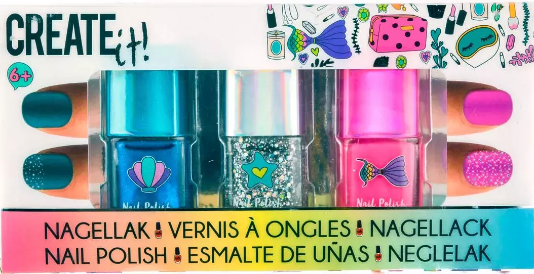 Create it! Zestaw lakierów do paznokci
