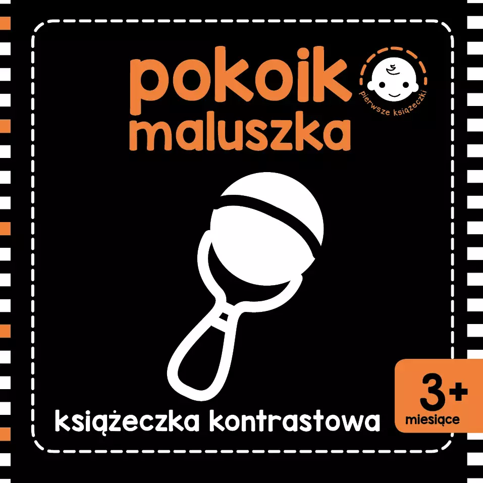 Książeczka kontrastowa. Pokoik maluszka - Książki