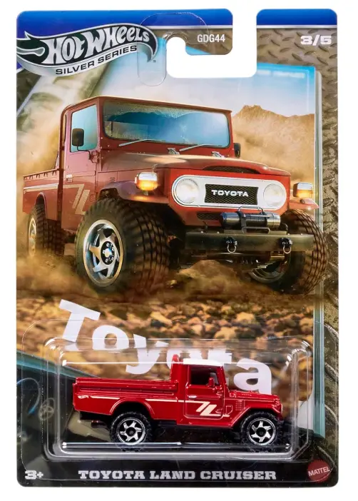 Hot Wheels. JDY86 Silver Series '20. Toyota Land Cruiser - Zabawki