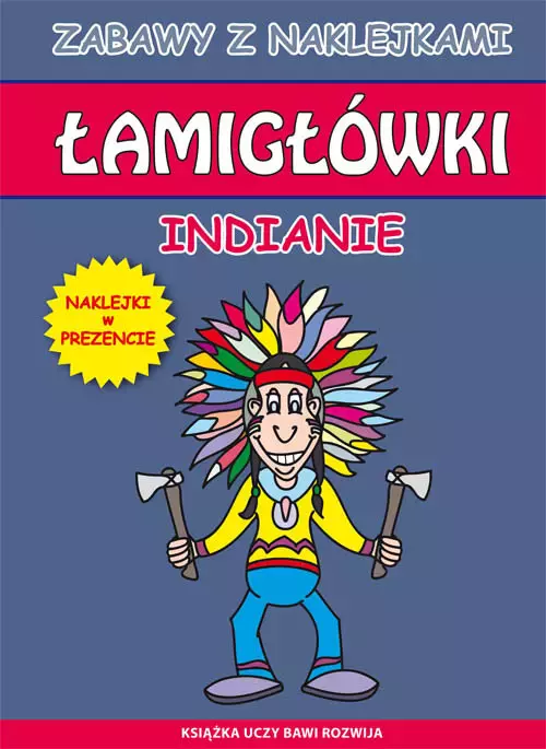 Łamigłówki. Indianie - Książki