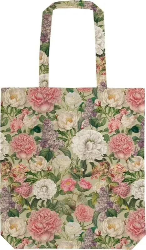 Torba bawełniana STBAG 76 Piwonie i róże - Zabawki