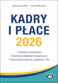 Kadry i płace 2026 - Książki