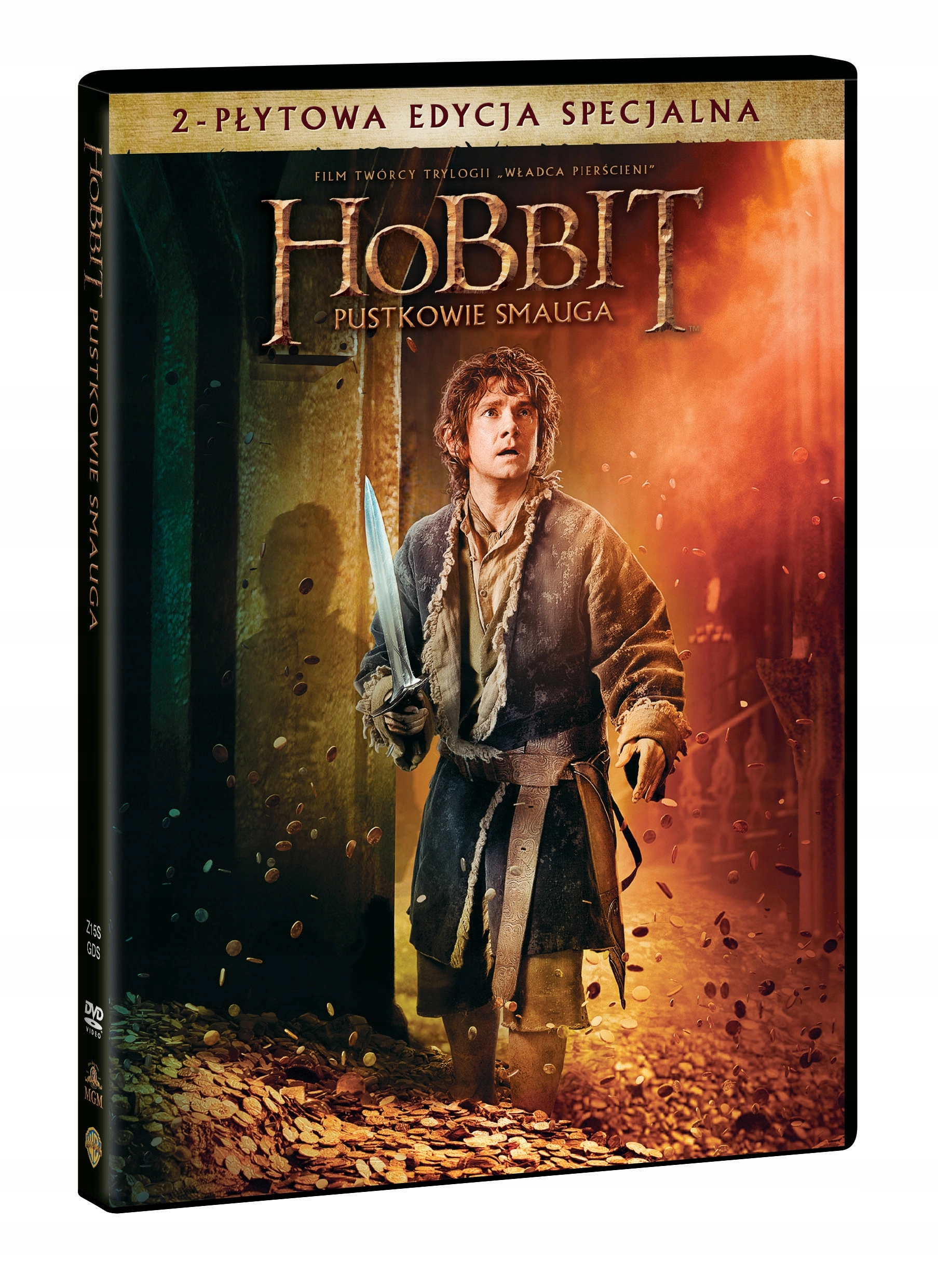 Hobbit. Pustkowie Smauga, 2 DVD - Filmy