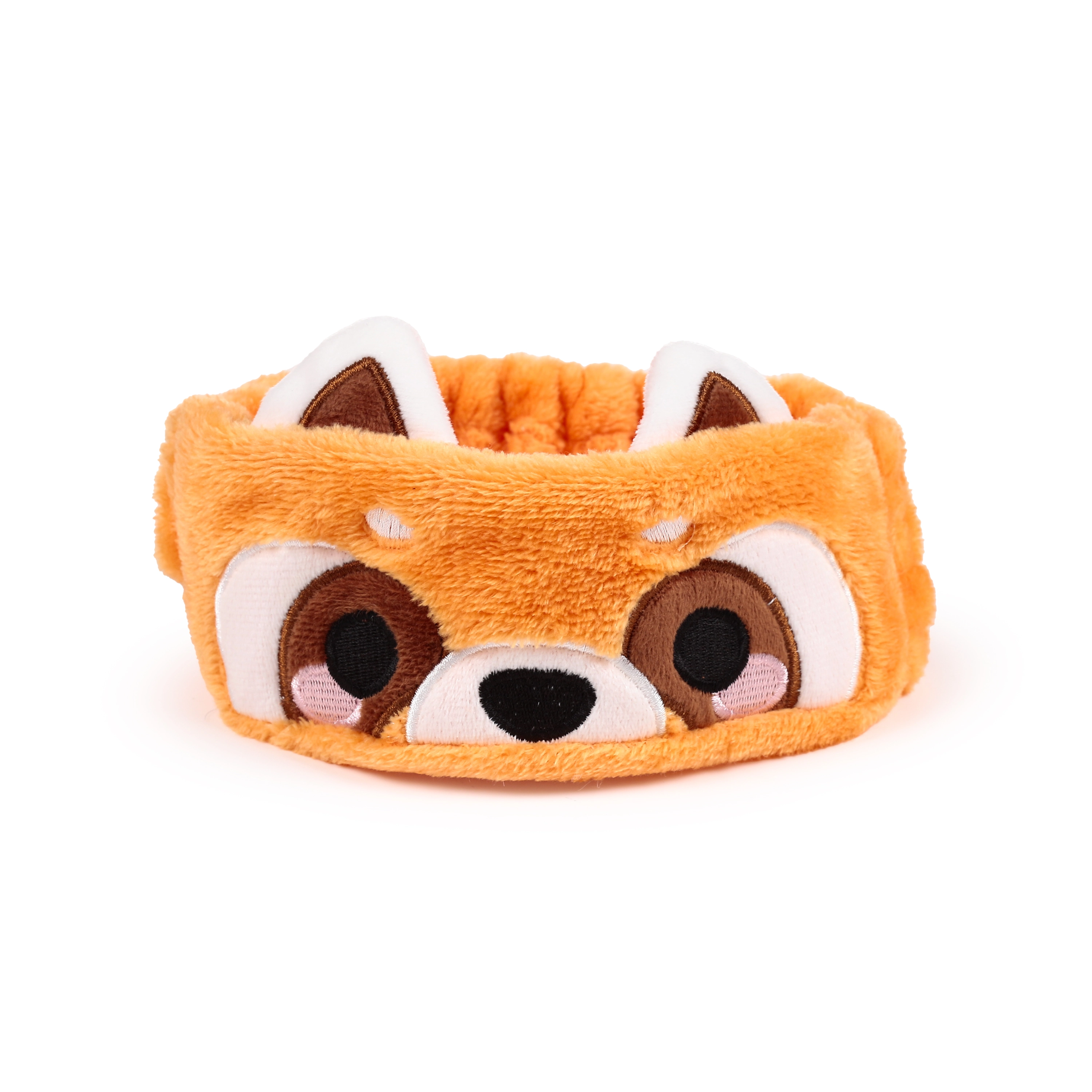 Pluszowa opaska do makijażu -Panda Czerwona Ru - Adoramals - Zabawki