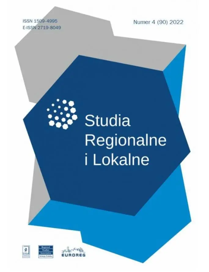Studia Regionalne i Lokalne 4/2022 - Książki