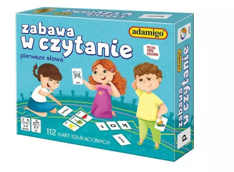 Zabawa w czytanie - karty - Gry