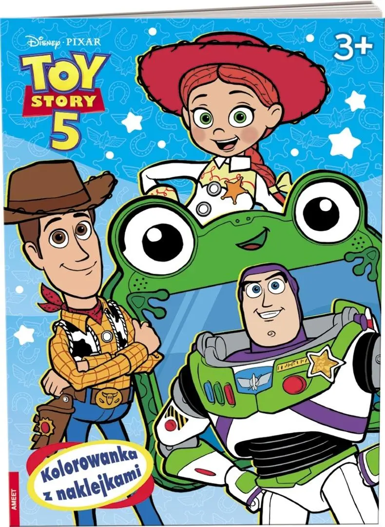 Disney. Toy Story 5. Kolorowanka z naklejkami - Książki
