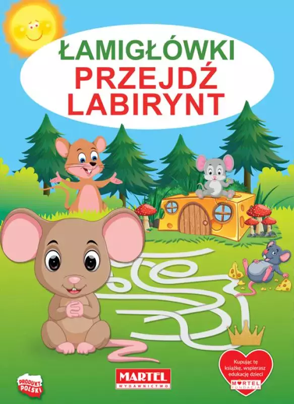 Łamigłówki. Przejdź labirynt - Książki