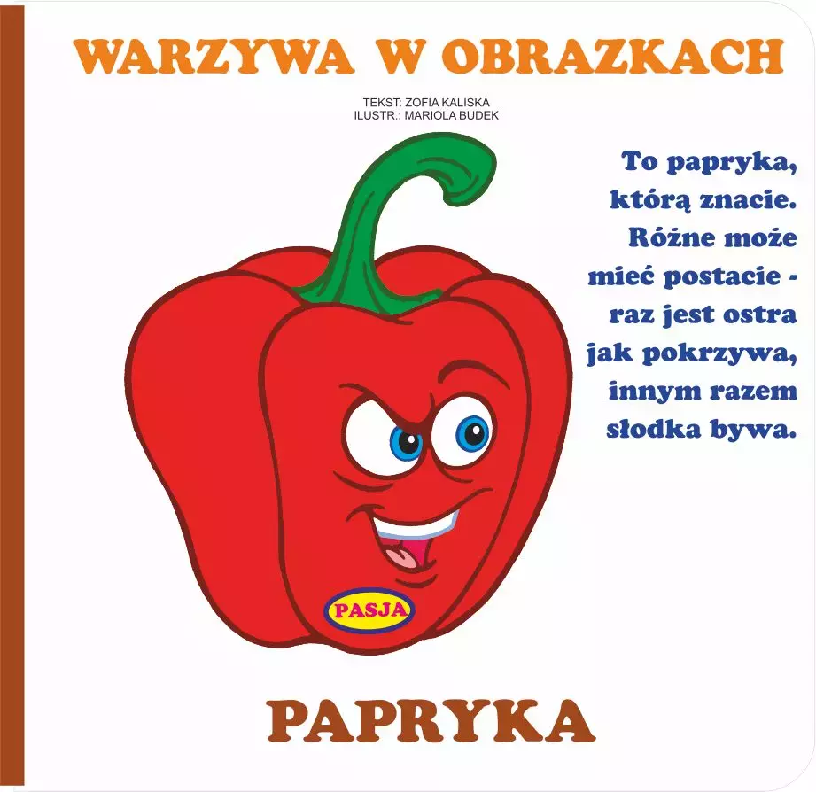 Warzywa w obrazkach. Papryka - Książki