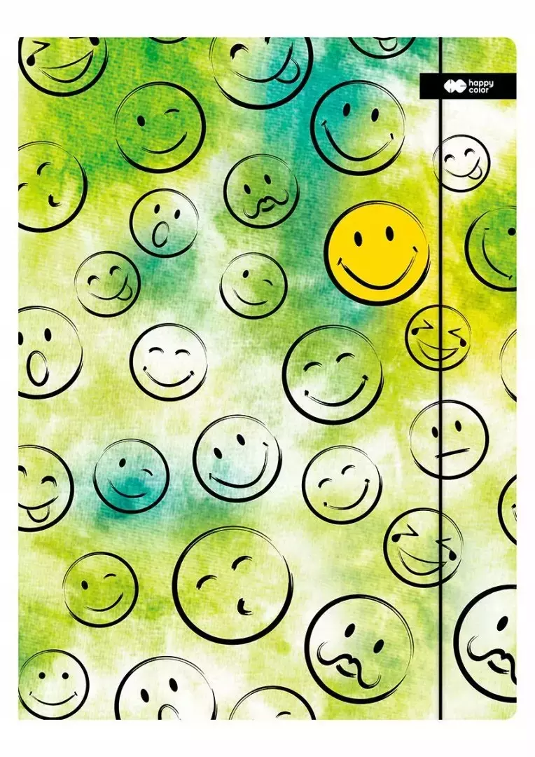 Teczka z gumką A4 Happy Color - Papiernicze i szkolne
