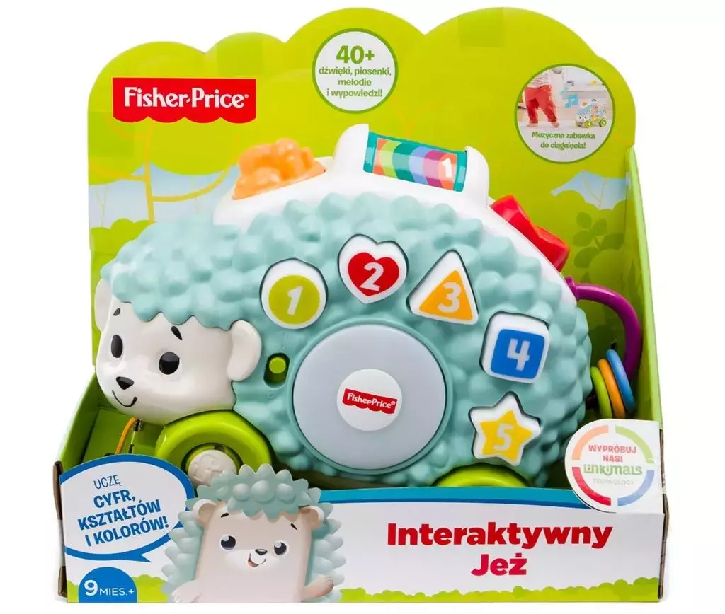 Fisher-Price. Linkimals. GJB11 Interaktywny jeż - Zabawki
