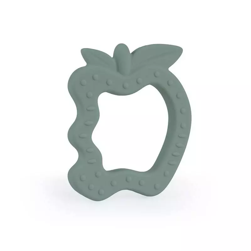 Gryzak silikonowy GiliGums, jabłko - Zabawki