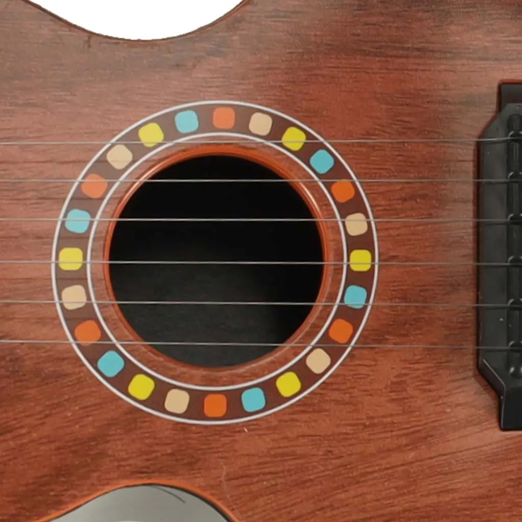 Gitara klasyczna dla dzieci drewniana 6 strun 18 cali 46,5cm - Zabawki