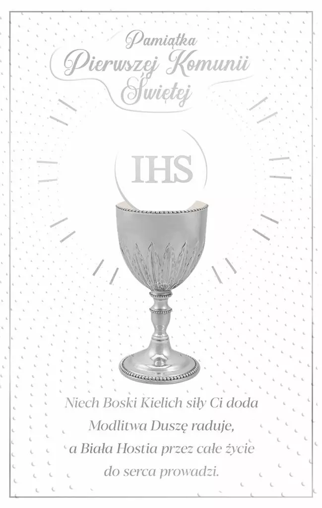 Kartka okolicznościowa - Komunia - Papiernicze i szkolne