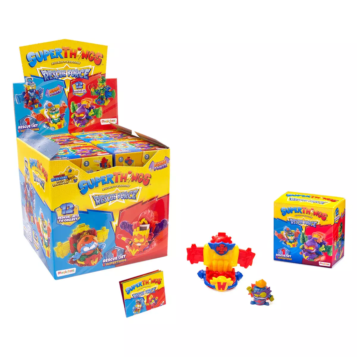 SuperThings. Rescue Force, pojazd i figurka - Zabawki