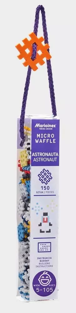 Klocki Micro Waffle 150 sztuk (Astronauta) Marioinex