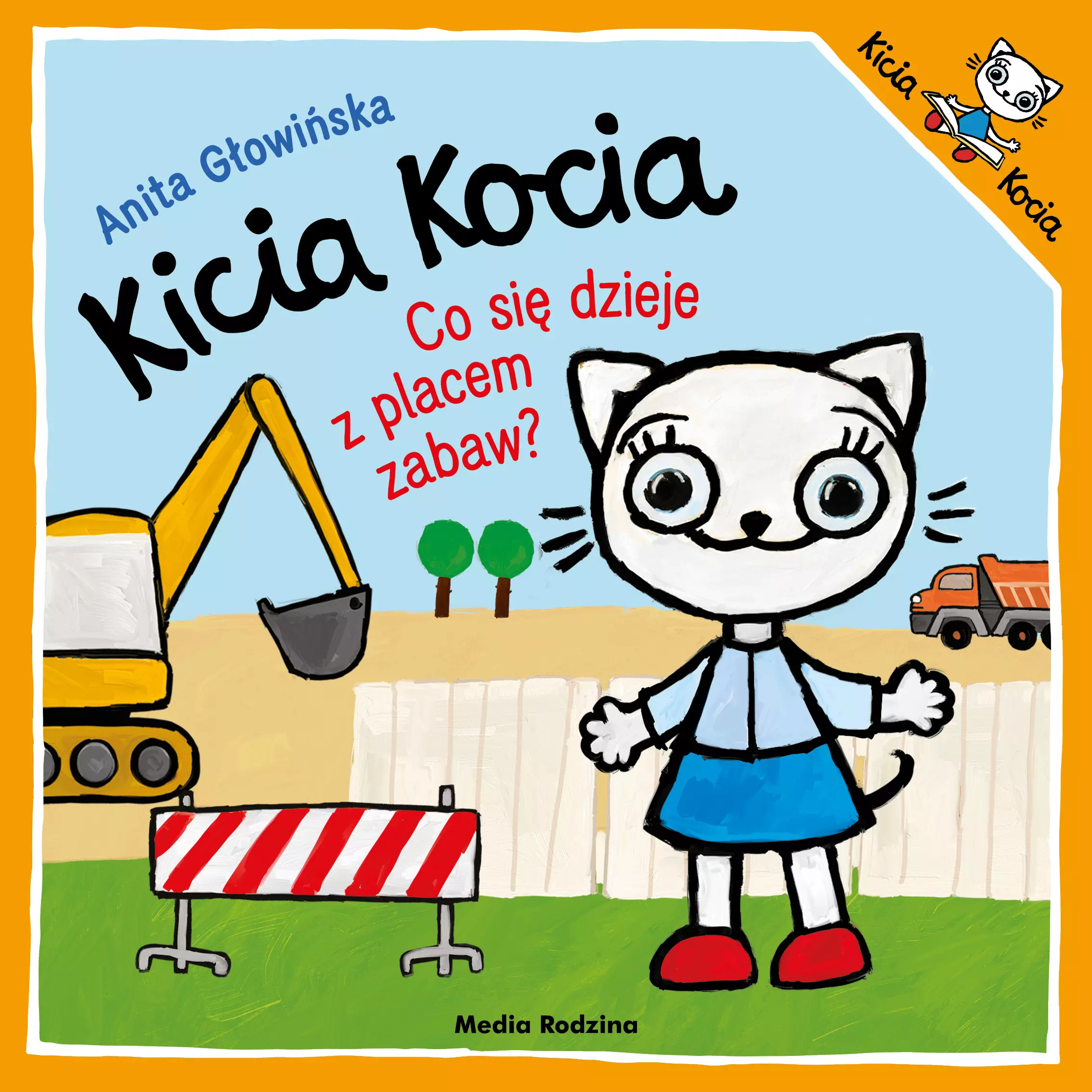 Kicia Kocia. Co się dzieje z placem zabaw? - Książki