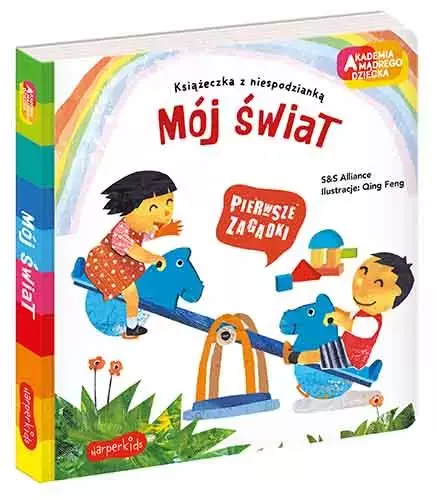 Akademia mądrego dziecka. Pierwsze zagadki. Mój świat - Książki